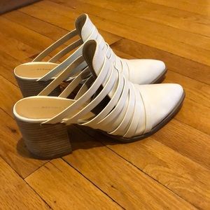 Strappy mules